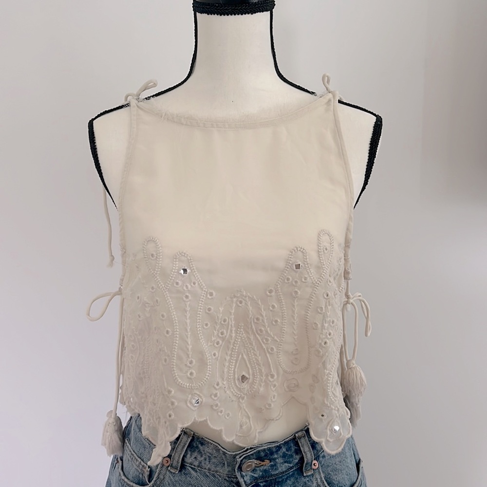 Bershka top see through